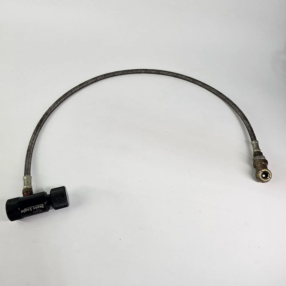 Brass Eagle Heavy Duty Paintball Tank Remote Coil Air Connector